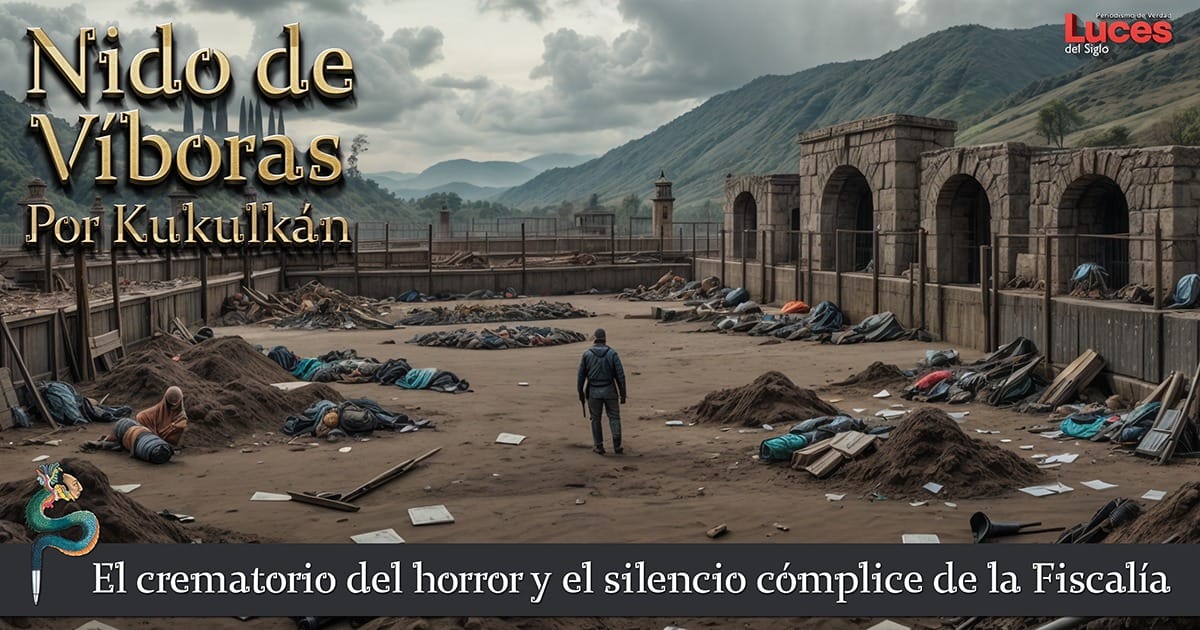El crematorio del horror y el silencio cómplice de la Fiscalía