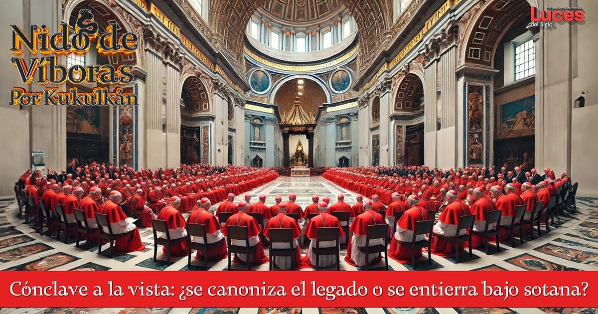 Cónclave a la vista: ¿se canoniza el legado o se entierra bajo sotana?