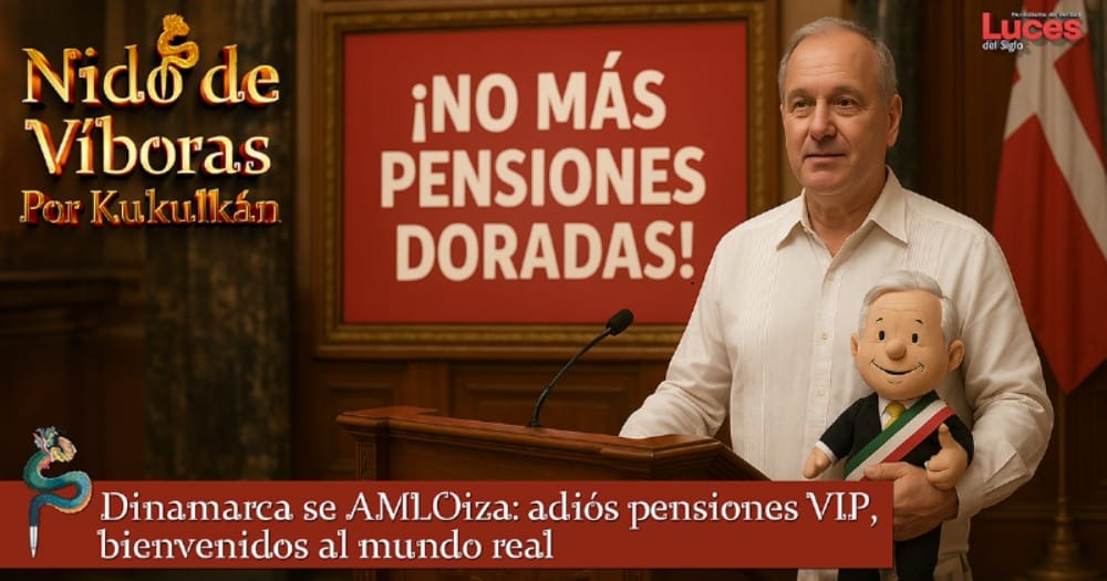 Dinamarca se AMLOiza: adiós pensiones VIP, bienvenidos al mundo real