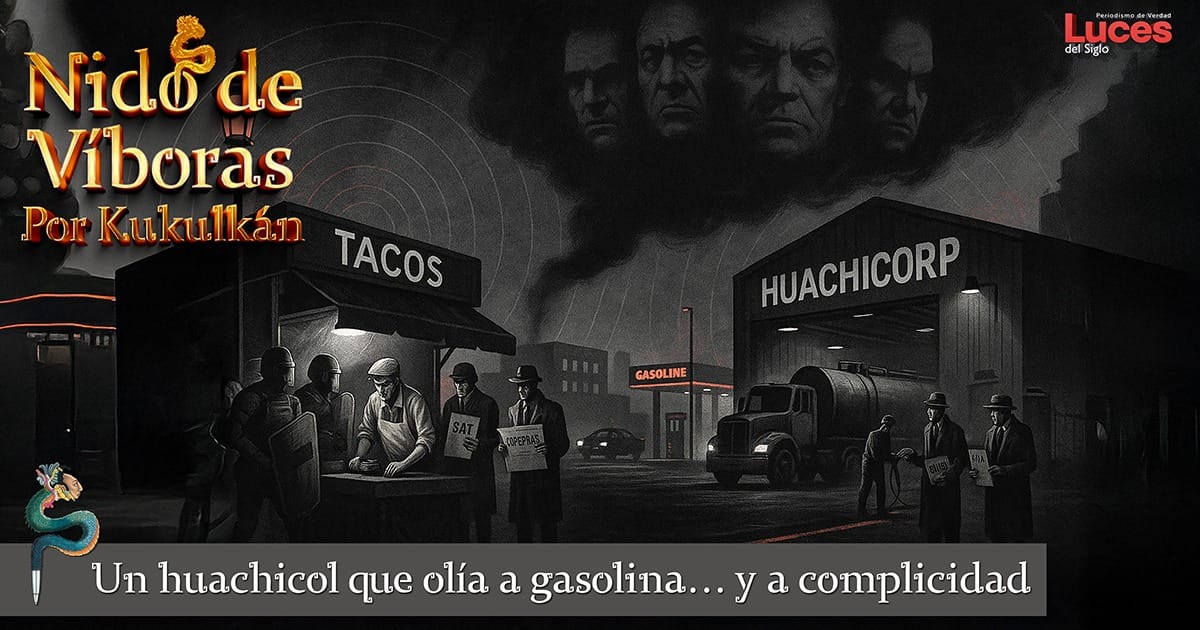 Un huachicol que olía a gasolina… y a complicidad