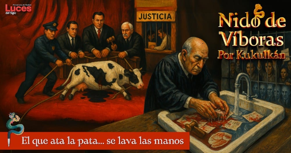 El que ata la pata... se lava las manos