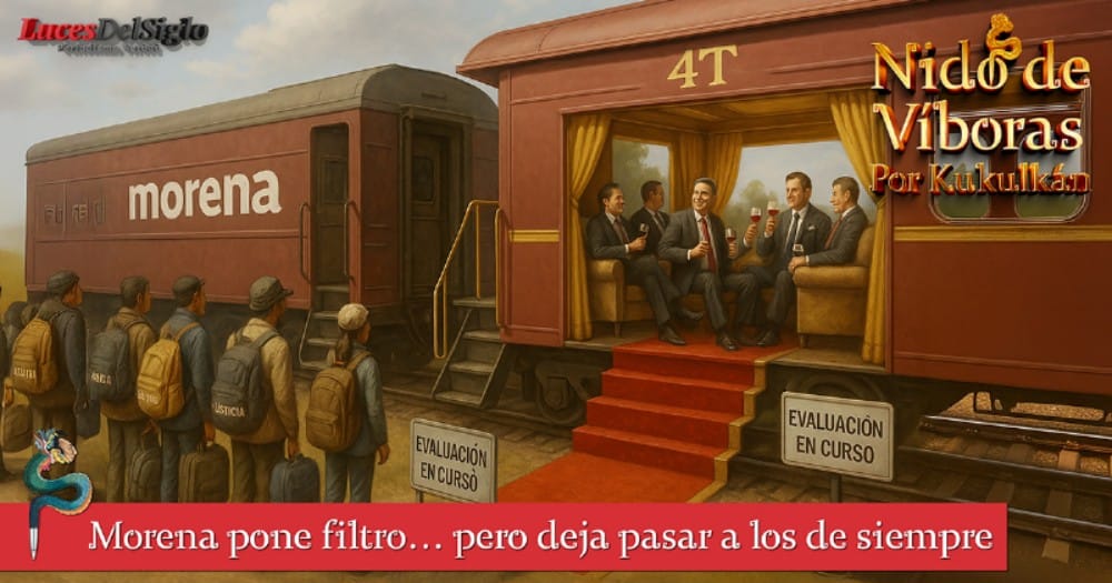 Morena pone filtro… pero deja pasar a los de siempre
