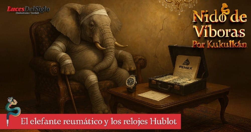 El elefante reumático y los relojes Hublot