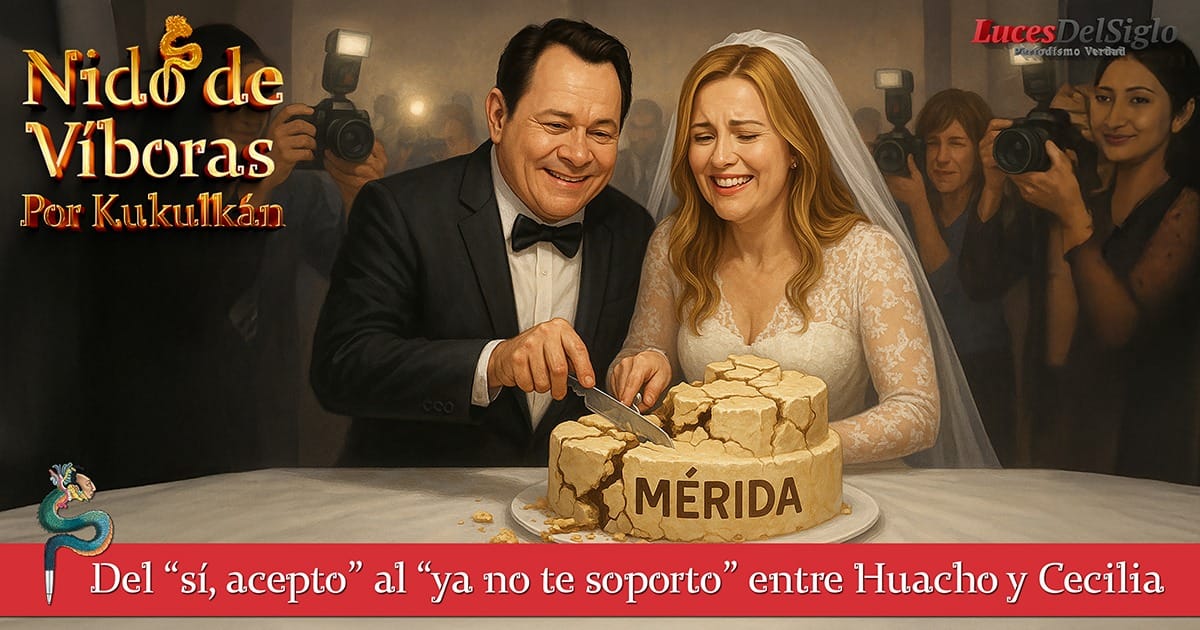 Del “sí, acepto” al “ya no te soporto” entre Huacho y Cecilia
