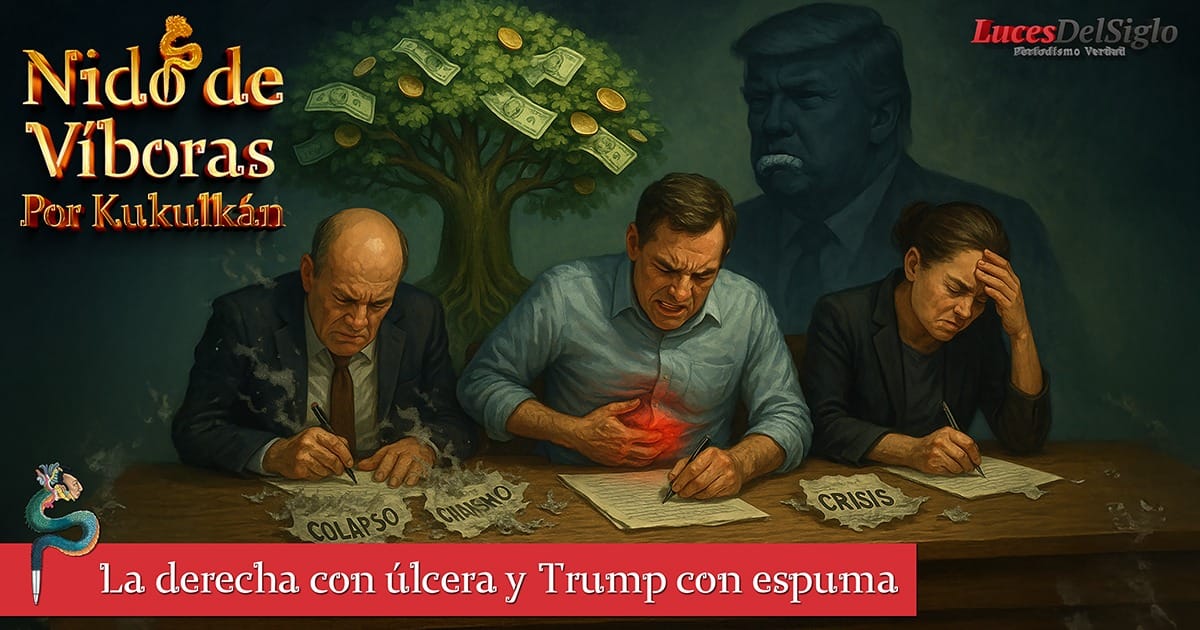 La derecha con úlcera y Trump con espuma