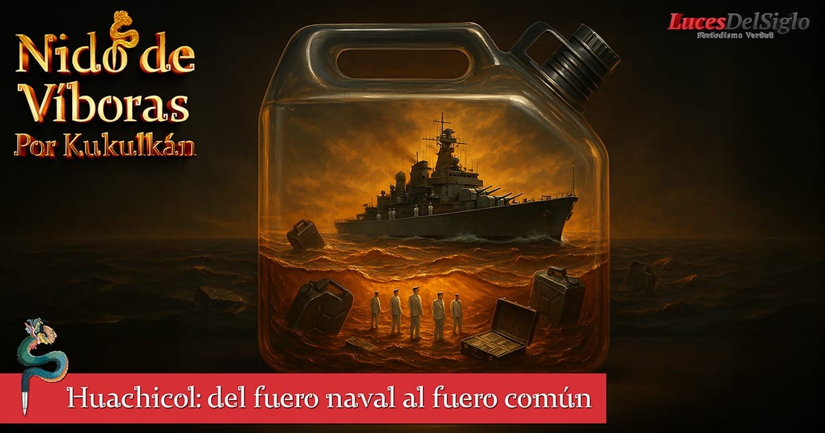 Huachicol: del fuero naval al fuero común