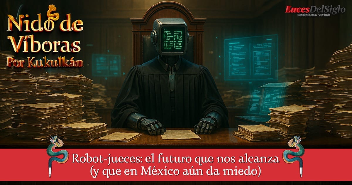 Robot-jueces: el futuro que nos alcanza (y que en México aún da miedo)