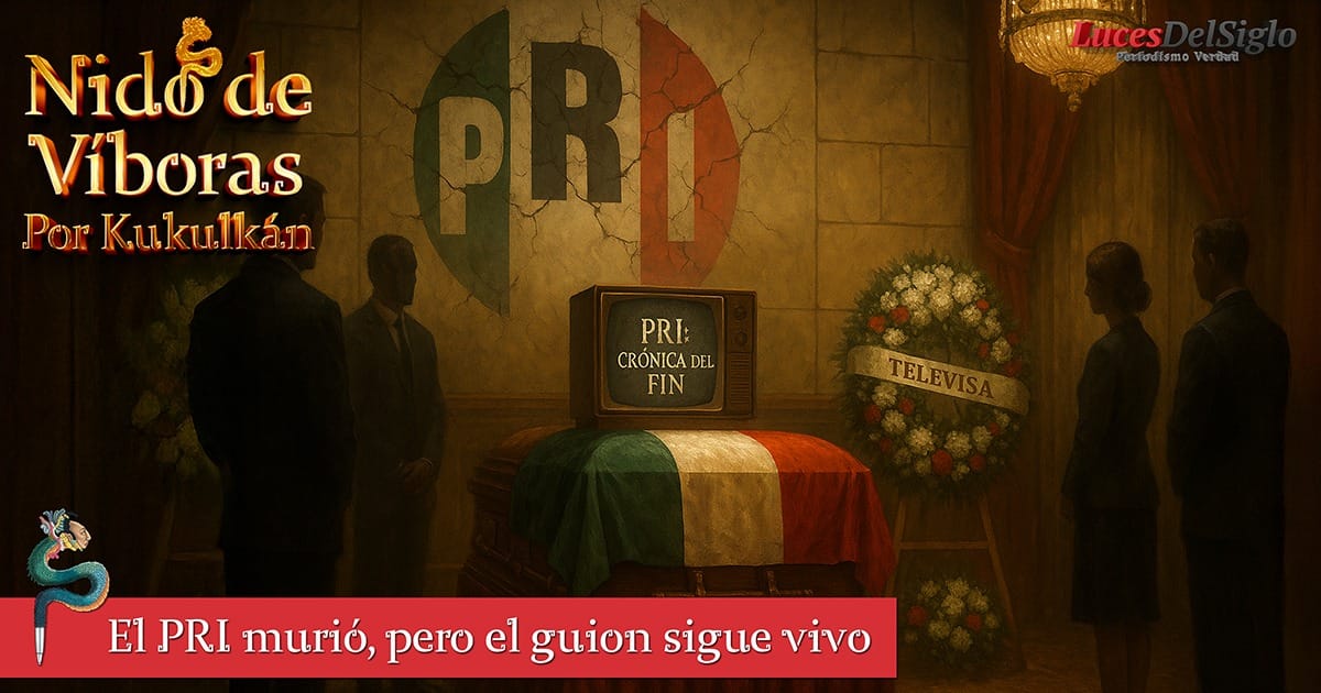 El PRI murió, pero el guion sigue vivo