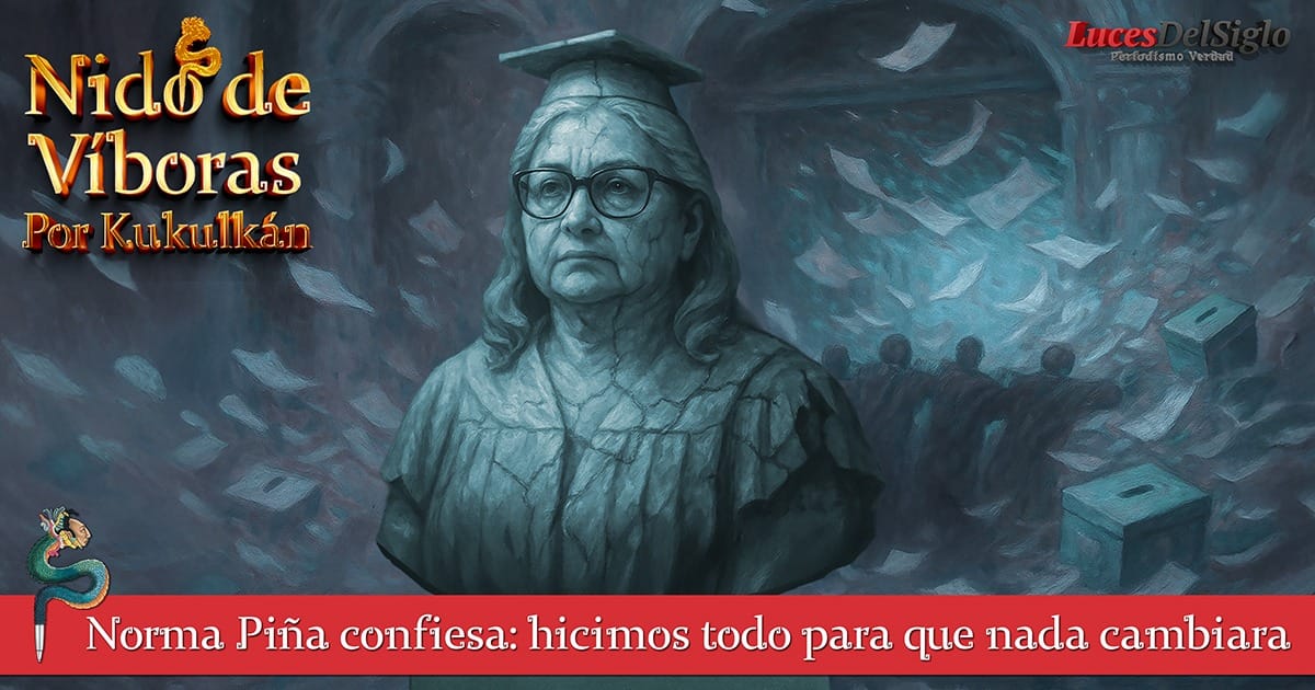 Norma Piña confiesa: hicimos todo para que nada cambiara