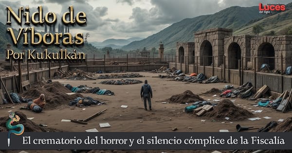 El crematorio del horror y el silencio cómplice de la Fiscalía