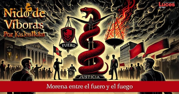 Morena entre el fuero y el fuego