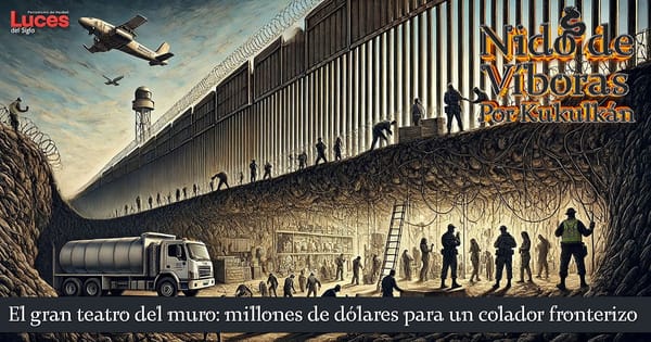 El gran teatro del muro: millones de dólares para un colador fronterizo