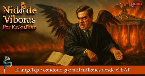 El ángel que condonó 392 mil millones desde el SAT