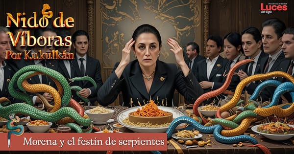 Morena y el festín de serpientes