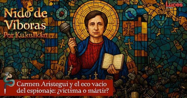 Carmen Aristegui y el eco vacío del espionaje: ¿víctima o mártir de su propio relato?