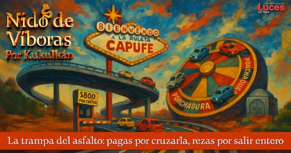 La trampa del asfalto: pagas por cruzarla, rezas por salir entero