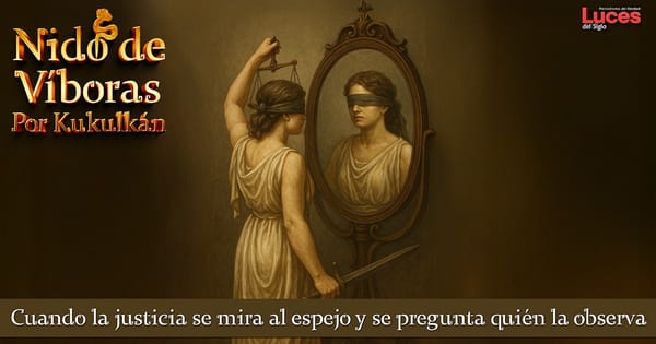 Cuando la justicia se mira al espejo y se pregunta quién la observa
