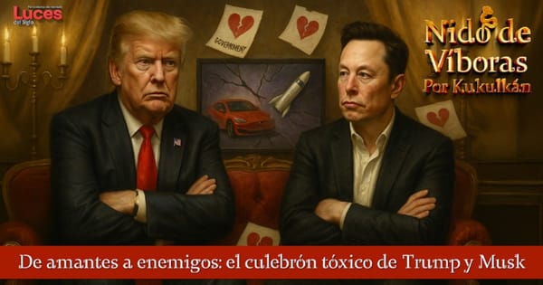 De amantes a enemigos: el culebrón tóxico de Trump y Musk