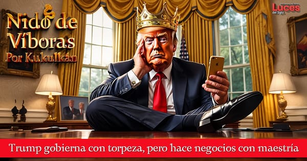 Trump gobierna con torpeza, pero hace negocios con maestría