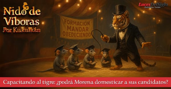 Capacitando al tigre: ¿podrá Morena domesticar a sus candidatos?