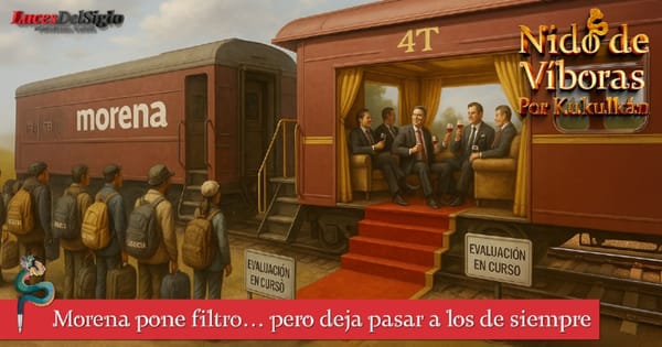 Morena pone filtro… pero deja pasar a los de siempre