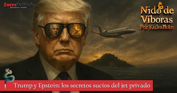 Trump y Epstein: los secretos sucios del jet privado