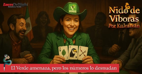 El Verde amenaza, pero los números lo desnudan