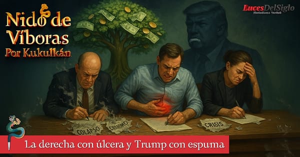 La derecha con úlcera y Trump con espuma