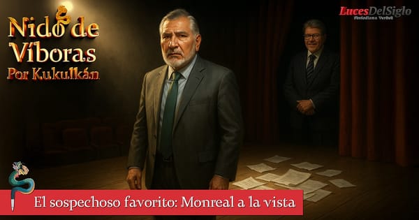 El sospechoso favorito: Monreal a la vista