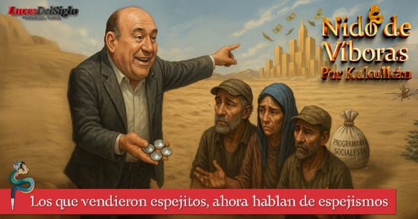 Los que vendieron espejitos, ahora hablan de espejismos