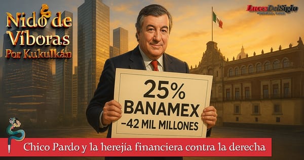 Chico Pardo y la herejía financiera contra la derecha