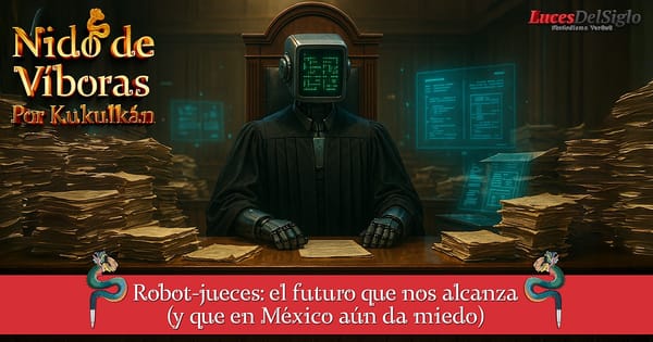 Robot-jueces: el futuro que nos alcanza (y que en México aún da miedo)