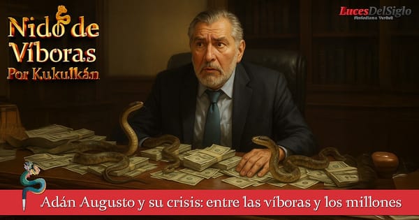 Adán Augusto y su crisis: entre las víboras y los millones