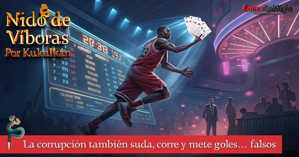 La corrupción también suda, corre y mete goles… falsos