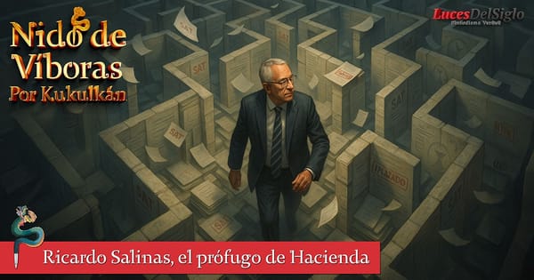 Ricardo Salinas, el prófugo de Hacienda