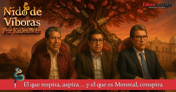 El que respira, aspira… y el que es Monreal, conspira